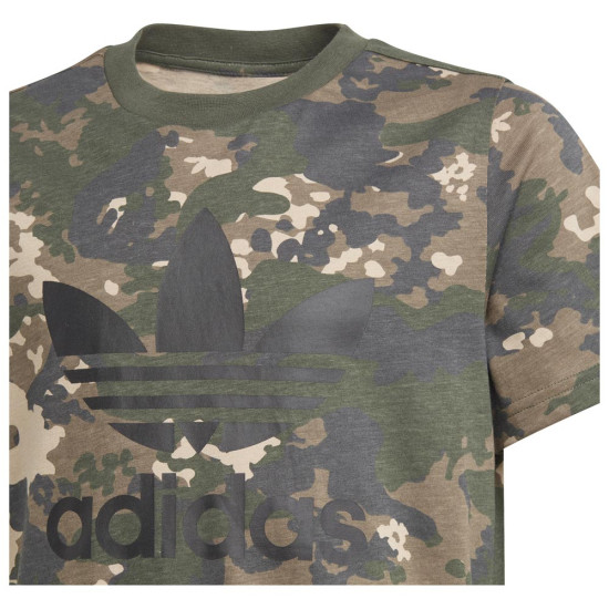 Adidas Παιδική κοντομάνικη μπλούζα Camo Tee